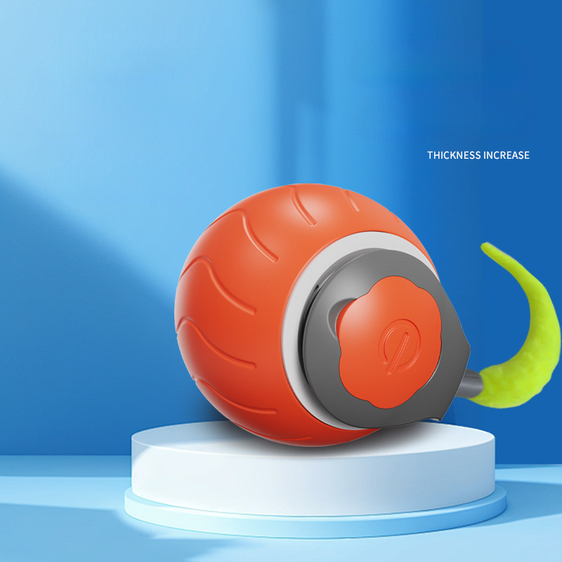 Speedy Tail Cat Toy,Interactive Cat Toy For Indoor Cats,Cat Ball Toy,Interactive Cat Toy Ball,Two Speed Adjustment,USB Rechargeable - Haven & Paw