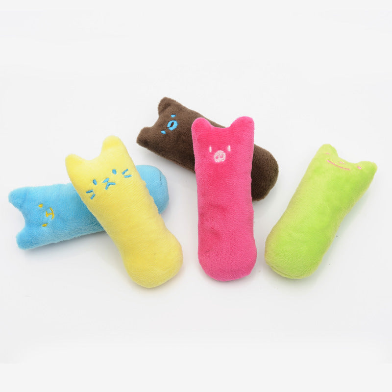 Cat Plush Chew Toy - Thumb Interactive Toy - Haven & Paw