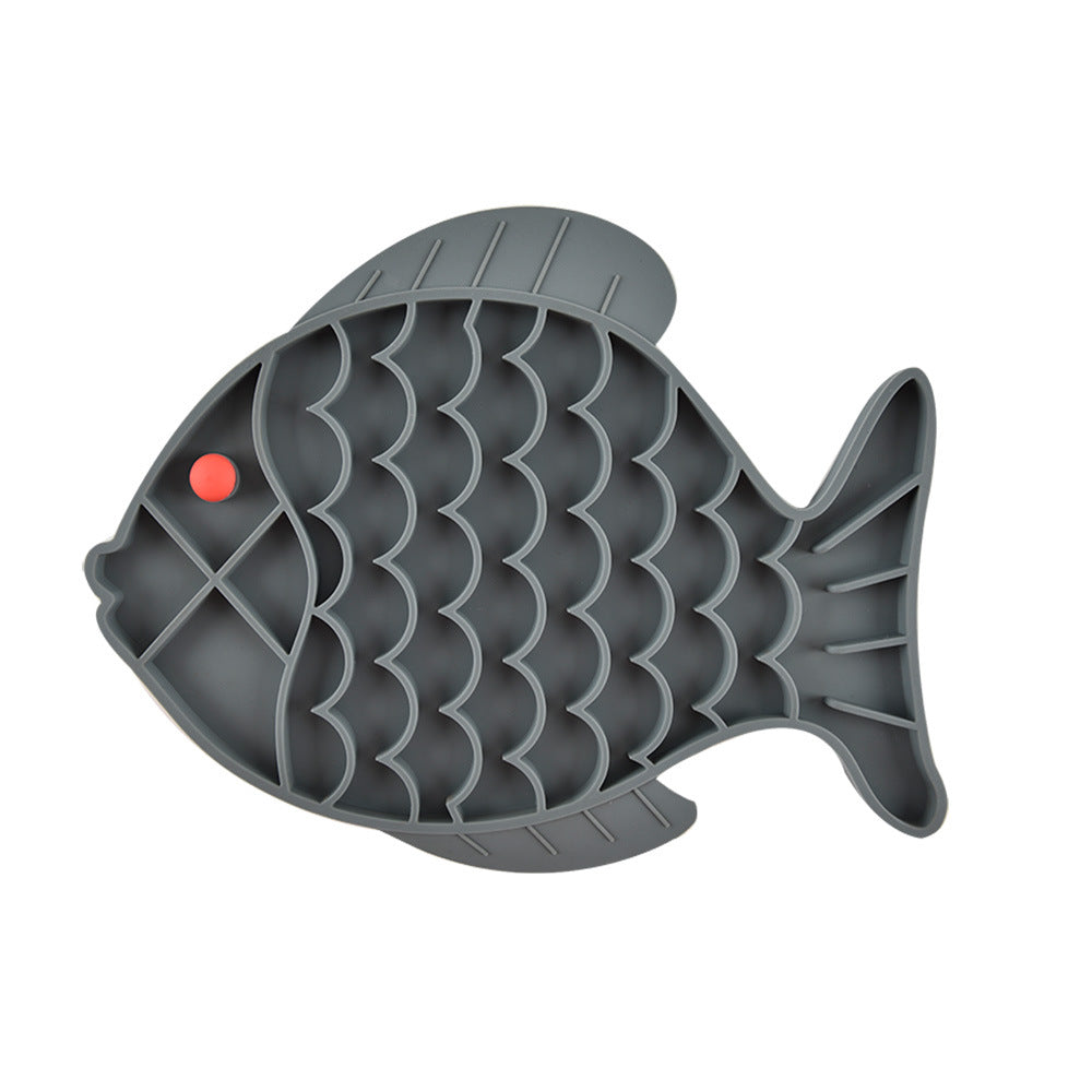 Silicone Slow Food Plate for Dogs and Pets - Haven & Paw