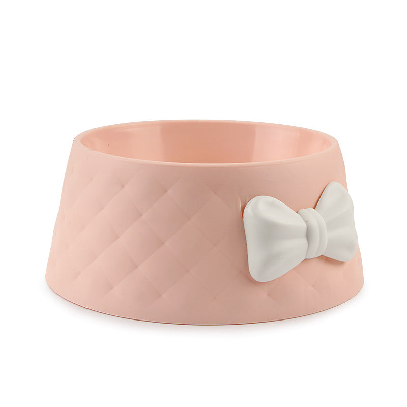 Bow Cat Bowl and Dog Bowl Combo - Haven & Paw