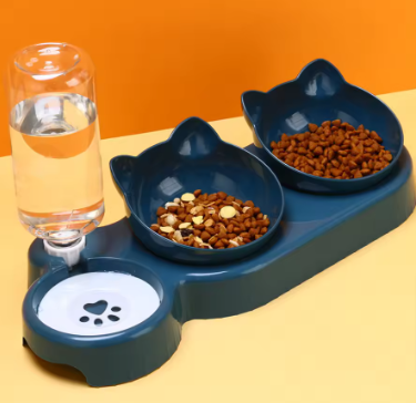 Anti-Tip Cat Bowl Feeder - Haven & Paw