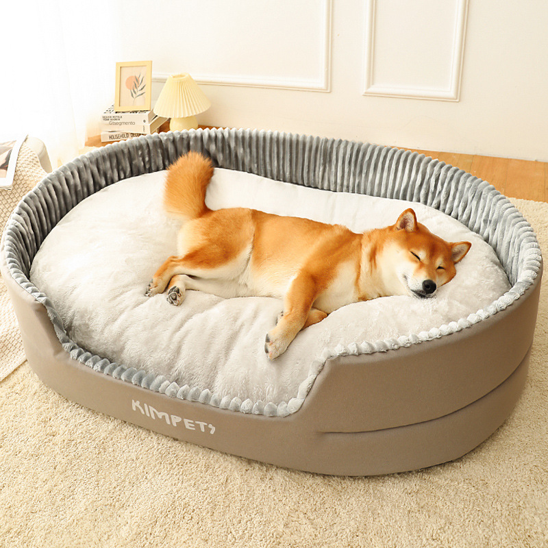 Universal Pet Dog Bed with Removable Washable Cover - Haven & Paw