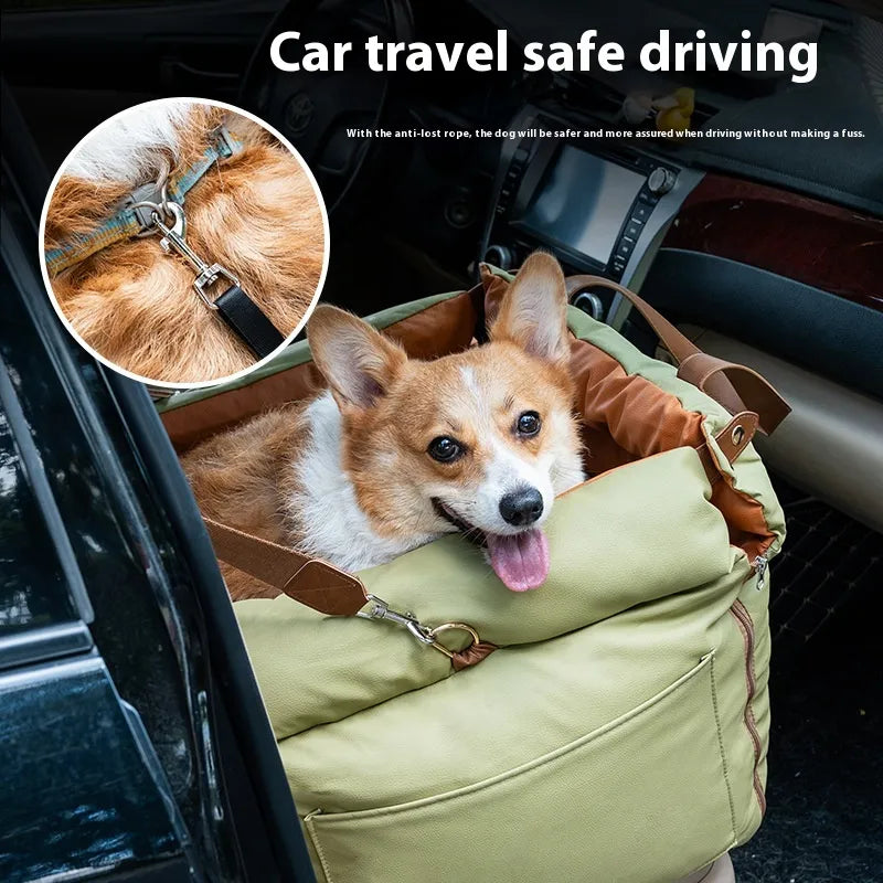 Portable Car Pet Safety Chair - Haven & Paw