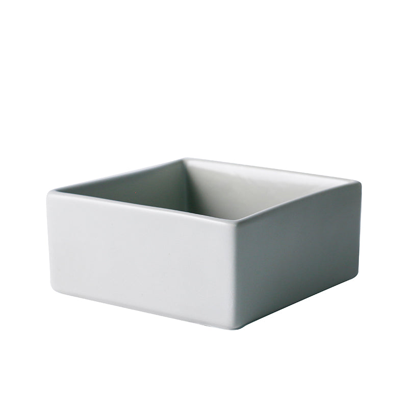 Ceramic Pet Bowl with Wooden Stand and Noodle Bowl - Haven & Paw