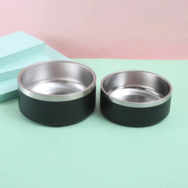 Stainless Steel Dog Bowl Upright Dog Bowl - Haven & Paw