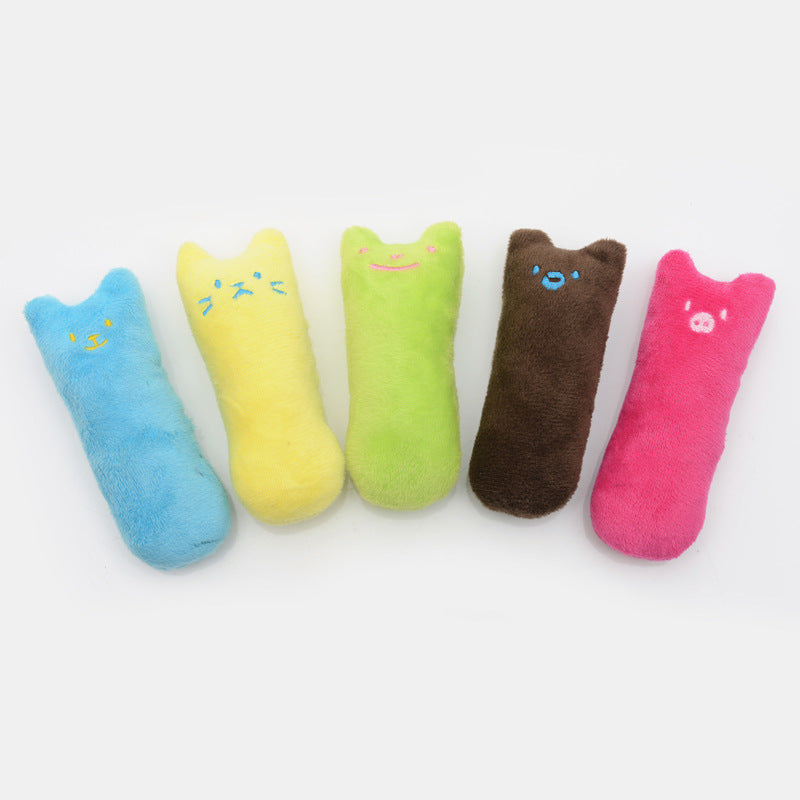 Cat Plush Chew Toy - Thumb Interactive Toy - Haven & Paw