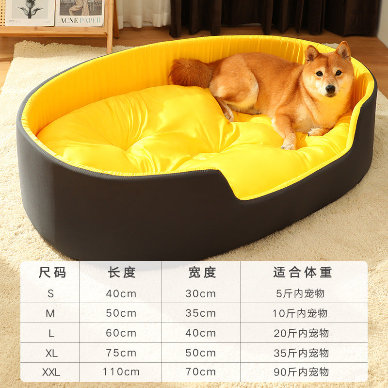 Universal Pet Dog Bed with Removable Washable Cover - Haven & Paw