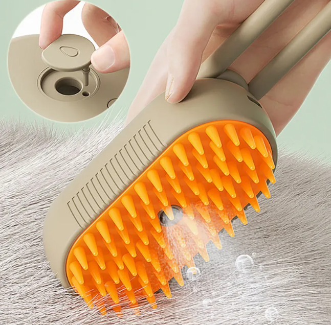 Steam Pet Brush - Haven & Paw