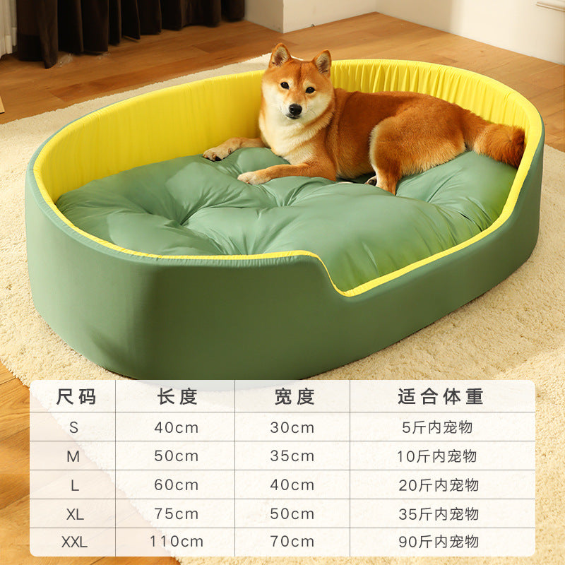 Universal Pet Dog Bed with Removable Washable Cover - Haven & Paw