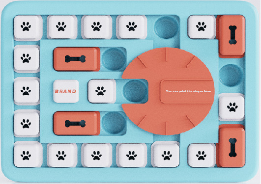 Interactive Slow Feeder Puzzle Toy for Dogs - Haven & Paw