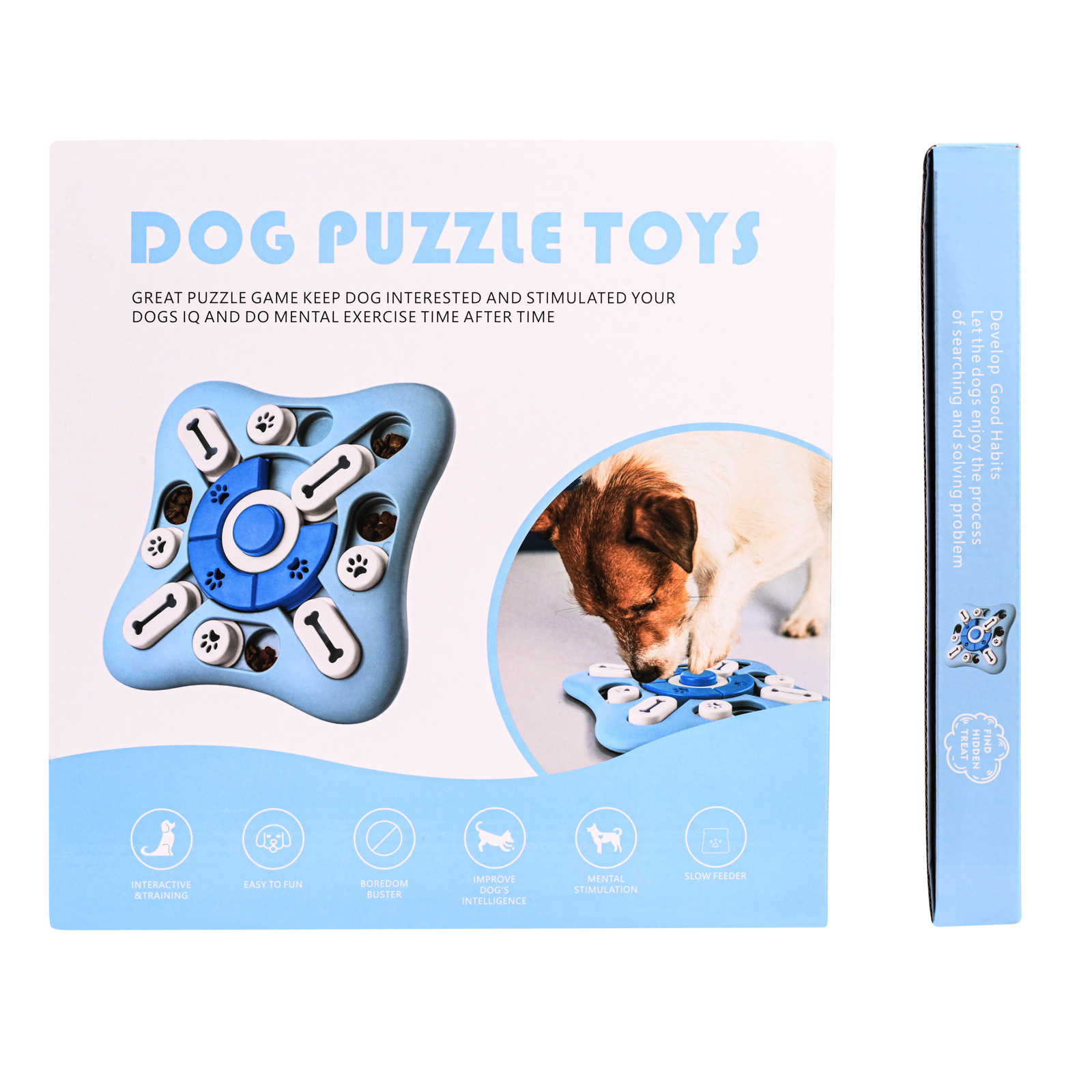 Interactive Slow Feeder Puzzle Toy for Dogs - Haven & Paw
