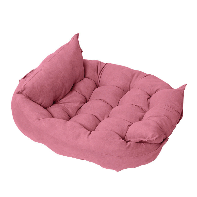 Customizable Multifunctional Folding Pet Cushion - Haven & Paw