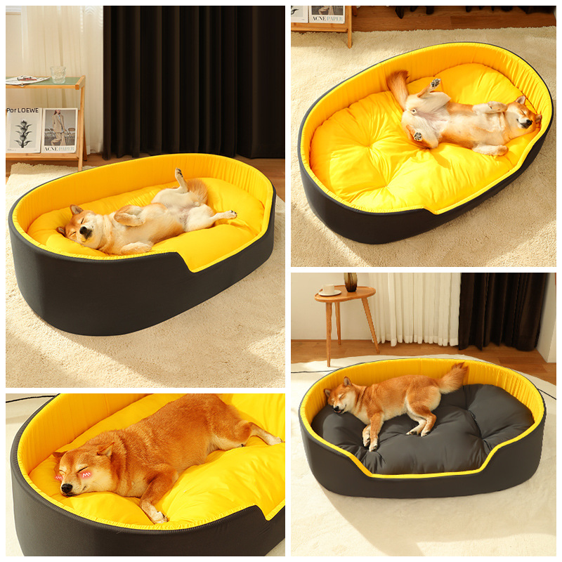 Universal Pet Dog Bed with Removable Washable Cover - Haven & Paw