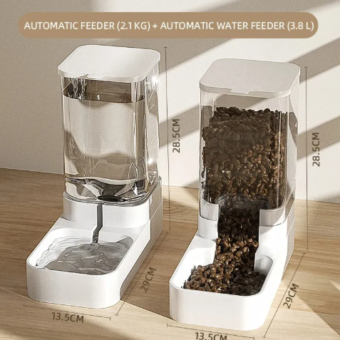 Pet Water and Food Dispenser - Haven & Paw