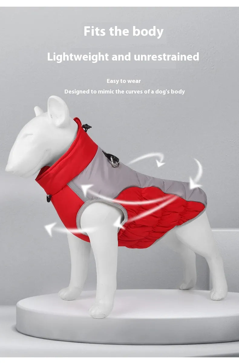 Windproof Winter Pet Clothes - Haven & Paw