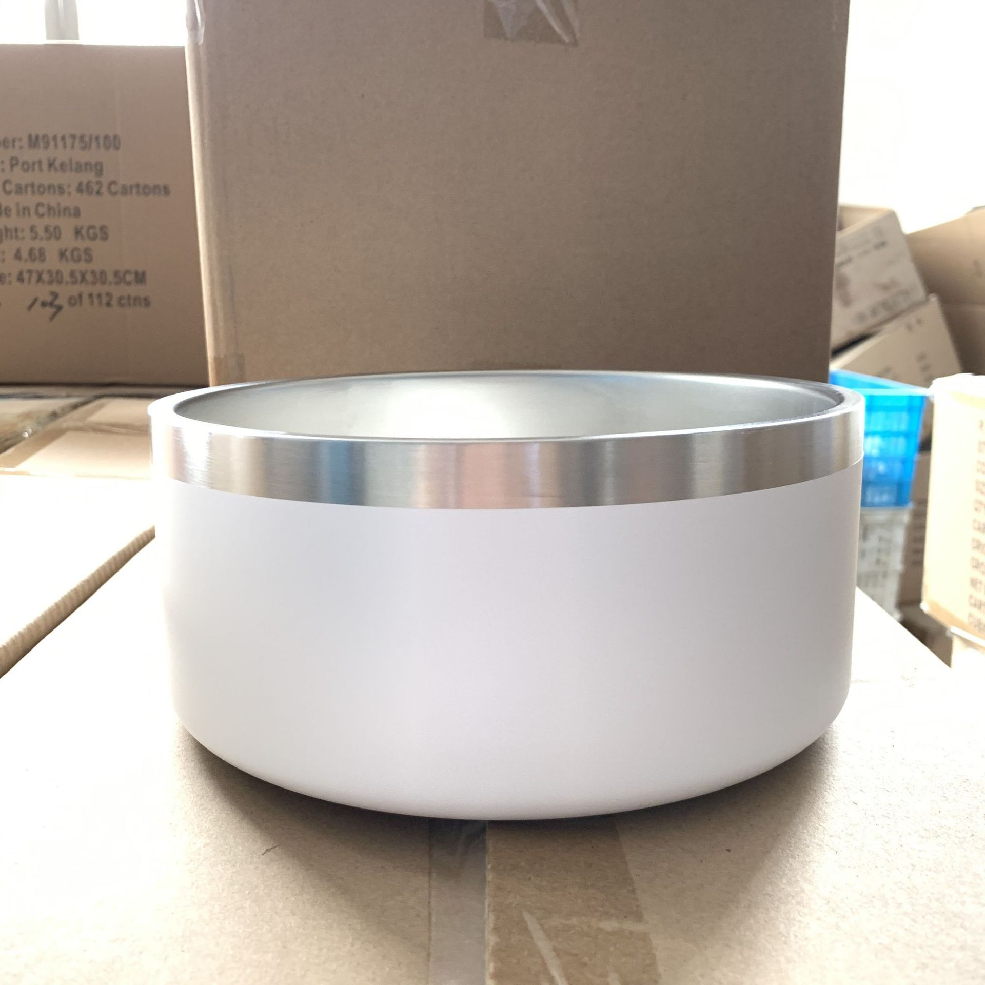 Stainless Steel Dog Bowl Upright Dog Bowl - Haven & Paw