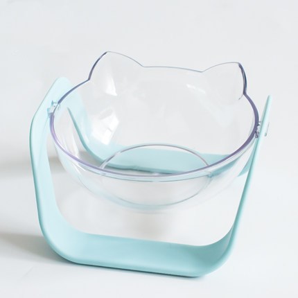 Transparent Cat Bowl and Neck Support Dog Bowl - Haven & Paw