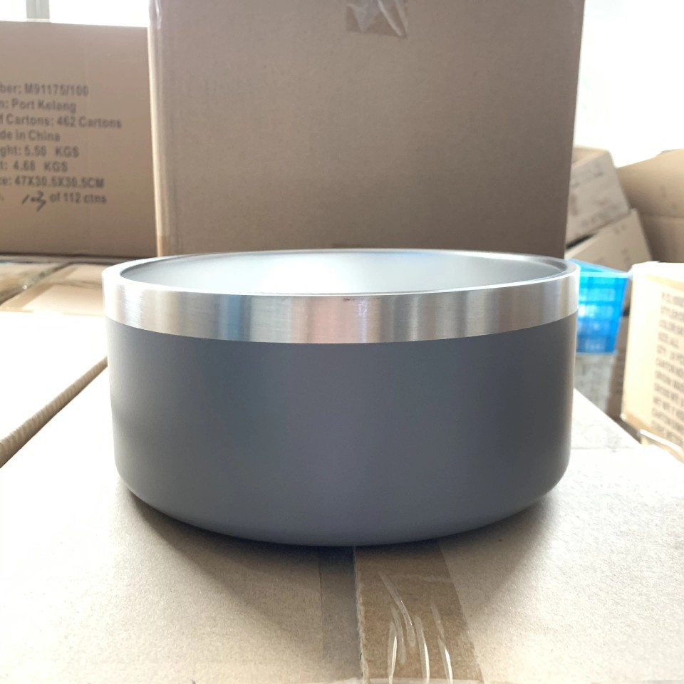 Stainless Steel Dog Bowl Upright Dog Bowl - Haven & Paw