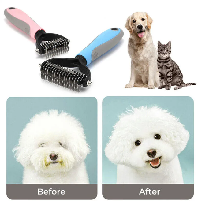 Pet Grooming Brush - Haven & Paw