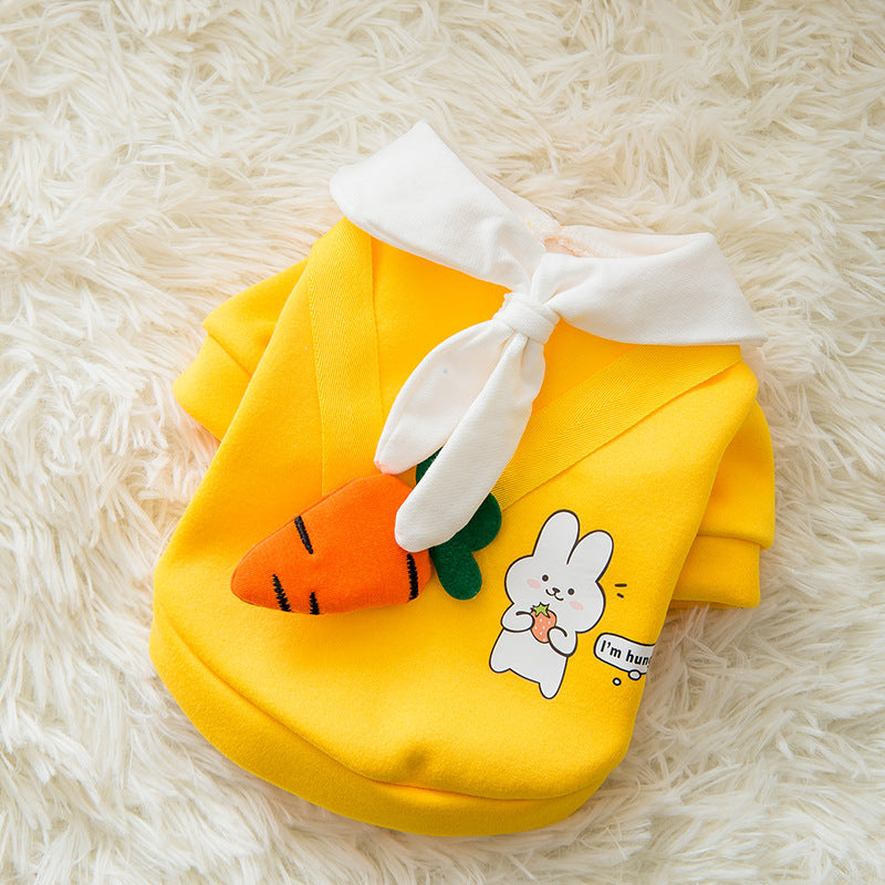 Cute Cartoon Pet Clothes for Autumn and Winter - Haven & Paw