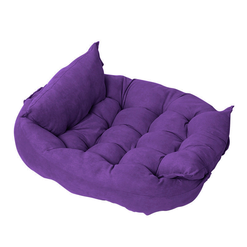 Customizable Multifunctional Folding Pet Cushion - Haven & Paw
