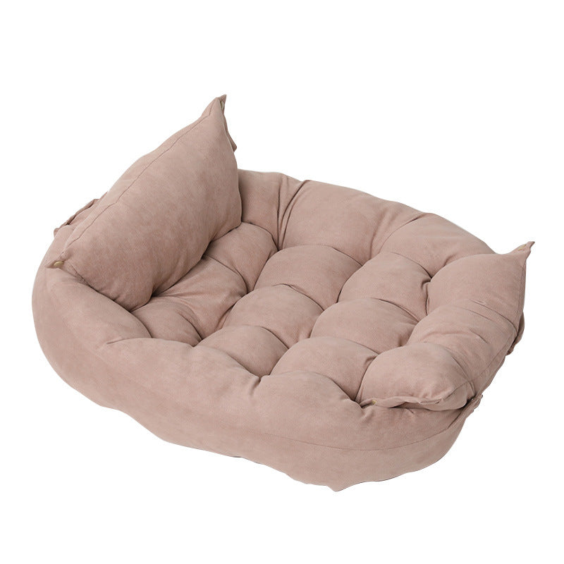 Customizable Multifunctional Folding Pet Cushion - Haven & Paw