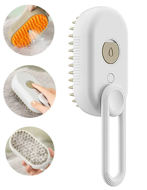 Steam Pet Brush - Haven & Paw