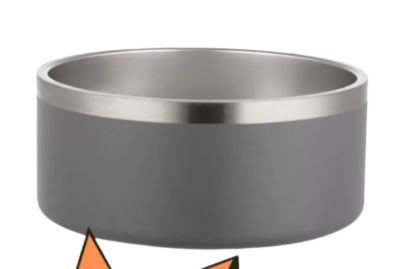 Stainless Steel Dog Bowl Upright Dog Bowl - Haven & Paw