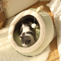 Cat Litter Villa Semi-enclosed Removable And Washable Cat House - Haven & Paw