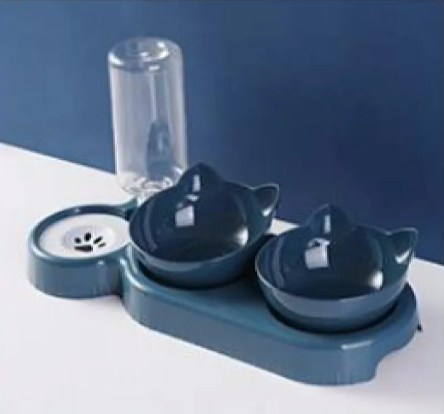 Anti-Tip Cat Bowl Feeder - Haven & Paw