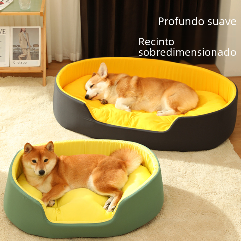 Universal Pet Dog Bed with Removable Washable Cover - Haven & Paw
