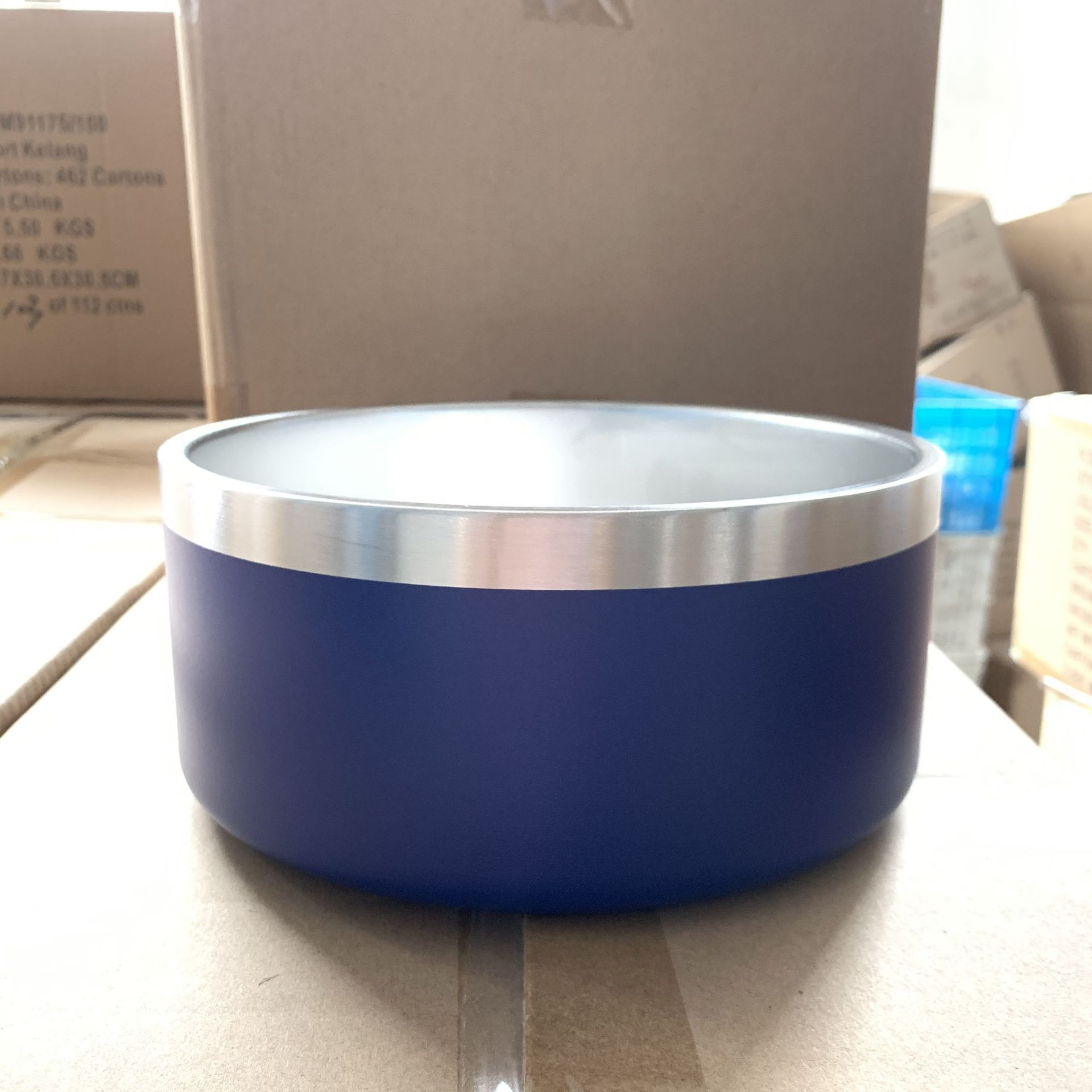 Stainless Steel Dog Bowl Upright Dog Bowl - Haven & Paw