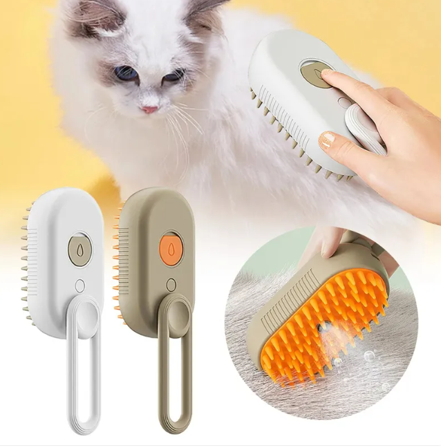 Steam Pet Brush - Haven & Paw