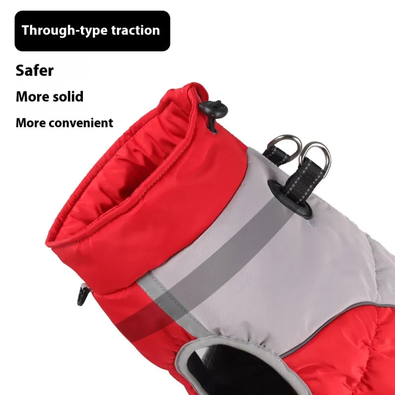 Windproof Winter Pet Clothes - Haven & Paw