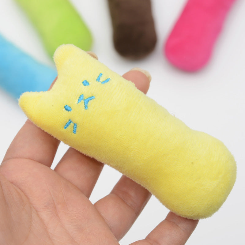 Cat Plush Chew Toy - Thumb Interactive Toy - Haven & Paw