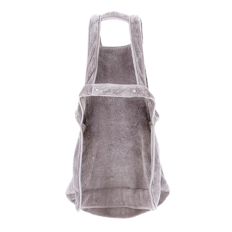 Pet Backpack for Dogs and Cats - Plush Dual Shoulder Bag - Haven & Paw