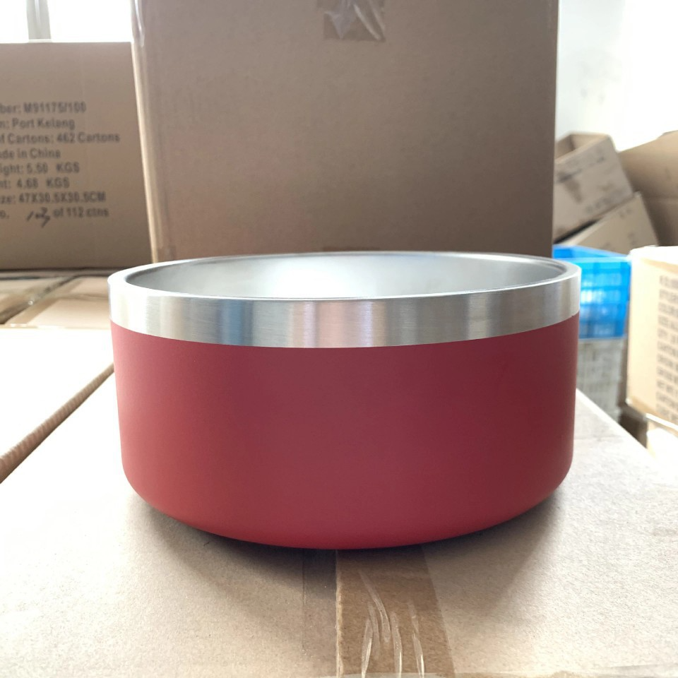 Stainless Steel Dog Bowl Upright Dog Bowl - Haven & Paw