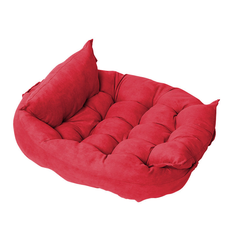 Customizable Multifunctional Folding Pet Cushion - Haven & Paw