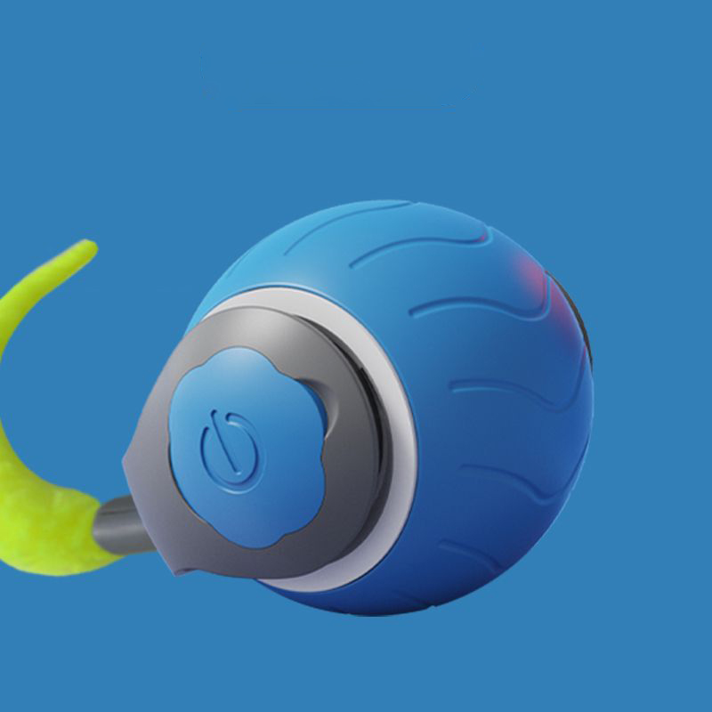 Speedy Tail Cat Toy,Interactive Cat Toy For Indoor Cats,Cat Ball Toy,Interactive Cat Toy Ball,Two Speed Adjustment,USB Rechargeable - Haven & Paw