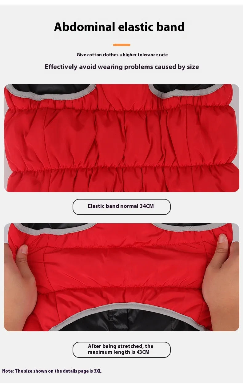 Windproof Winter Pet Clothes - Haven & Paw